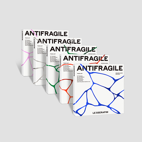 LE SSERAFIM - 迷你2辑 [ANTIFRAGILE] (Compact Ver.) (Random Ver.)