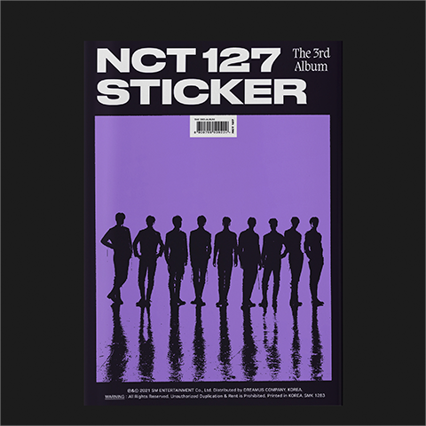 NCT 127 - 正规3辑 [Sticker] (Sticker Ver.)