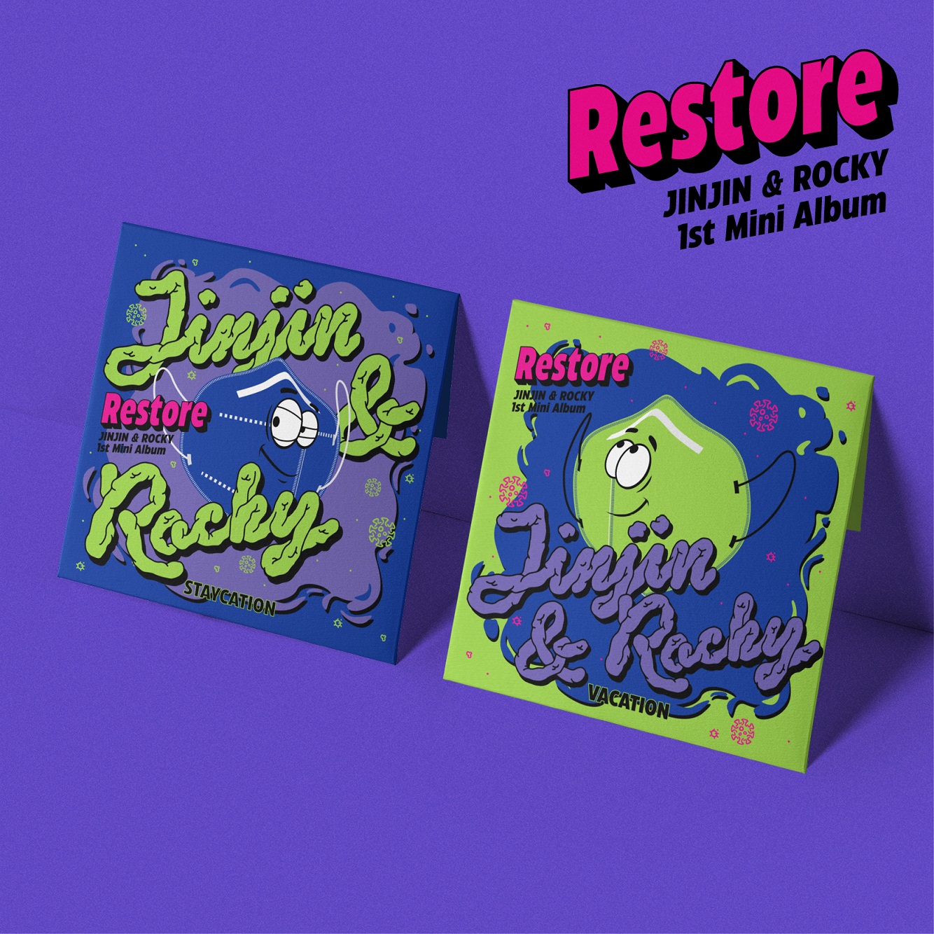 JINJIN&ROCKY - 迷你专辑 Vol.1 [Restore] (随机版本)