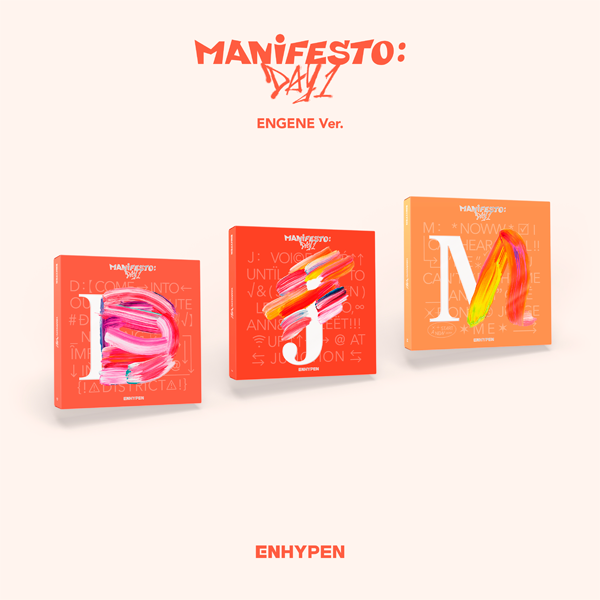 ENHYPEN - MANIFESTO : DAY 1 (ENGENE ver.)（成套） (随机版本)