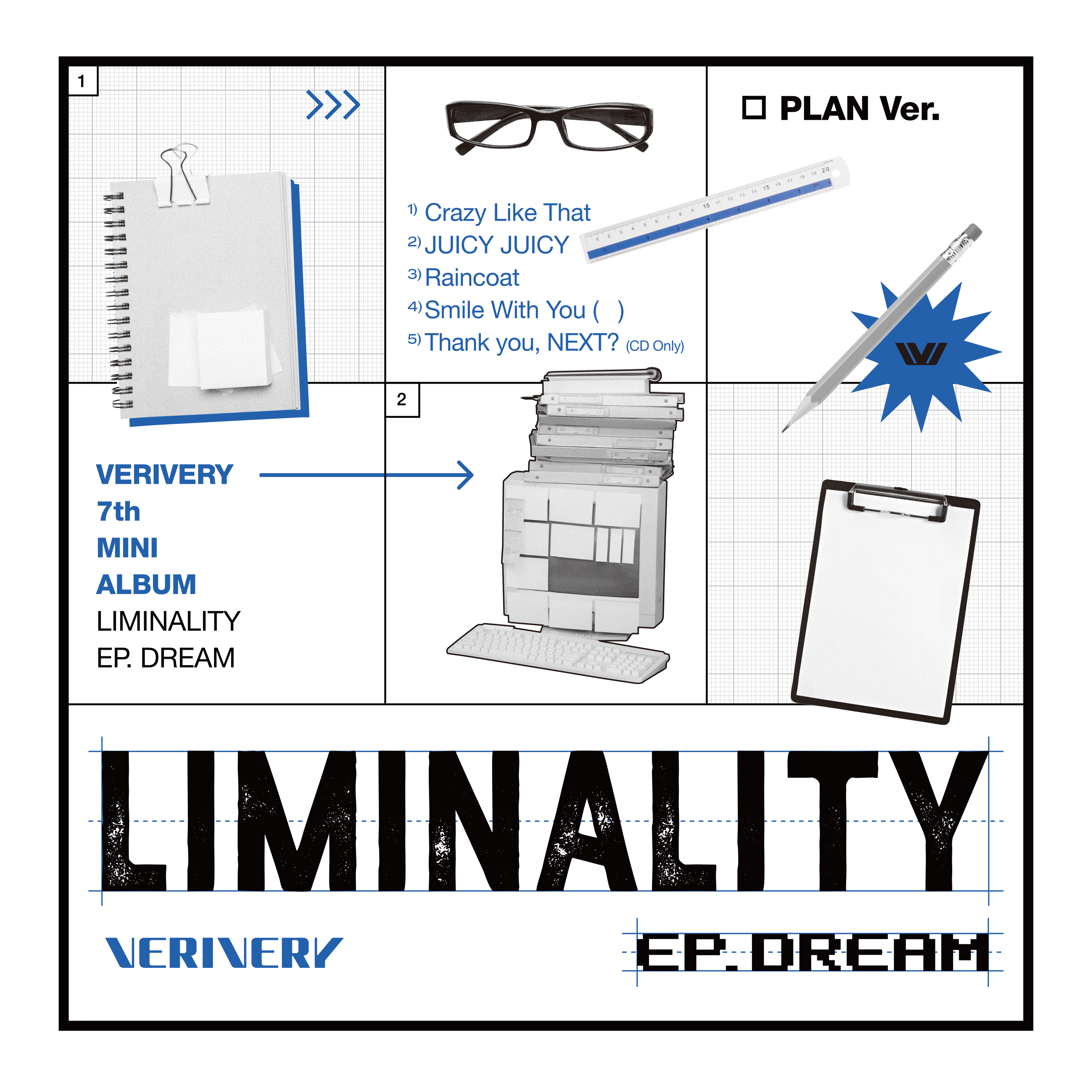 VERIVERY - 迷你7辑 [Liminality - EP.DREAM] (PLAN Ver.)