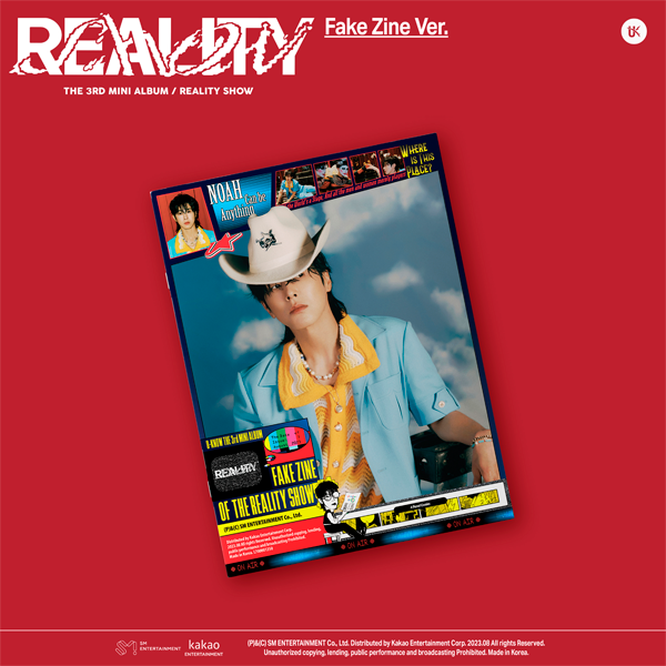 U-KNOW - 迷你3辑 [Reality Show] (Fake Zine Ver.)