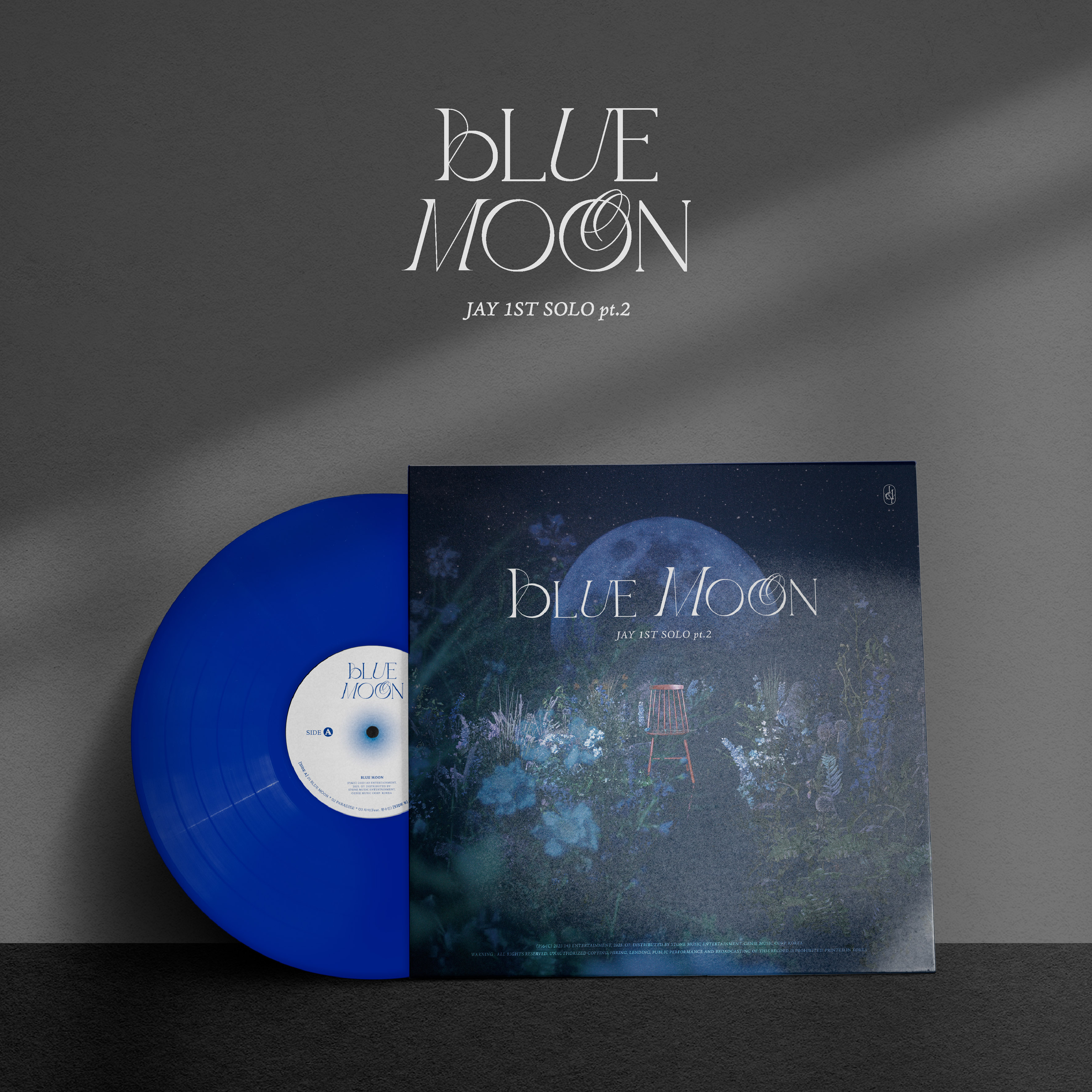 JAY - 1ST SOLO pt.2 [BLUE MOON] (LP)