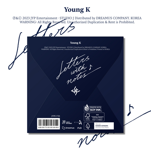 Young K - [Letters with notes] (Digipack Ver.)