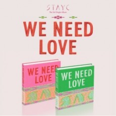 STAYC - 单曲专辑 3辑 [WE NEED LOVE]（成套）