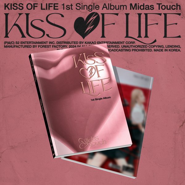 KISS OF LIFE - 1st Single Album [Midas Touch] (Photobook Ver.)  (随机版本)