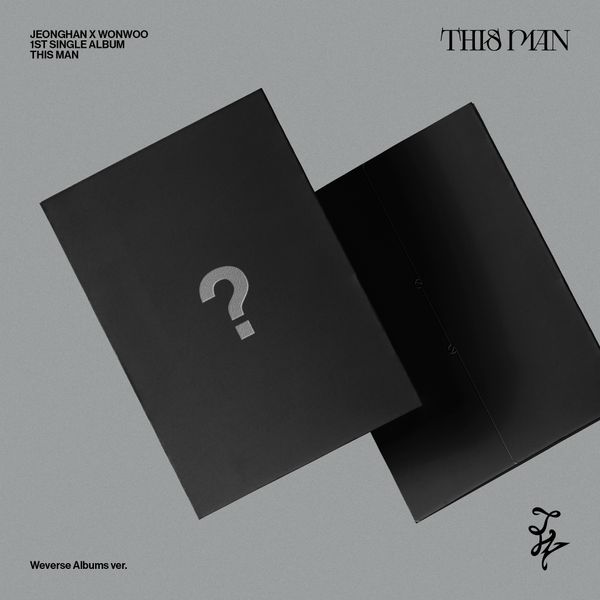 JEONGHAN X WONWOO (SEVENTEEN) - 1st Single Album [THIS MAN] (Weverse Albums ver.) 6/17日入库