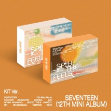 SEVENTEEN - SEVENTEEN 12th Mini Album 'SPILL THE FEELS' KiT Ver.随机发放