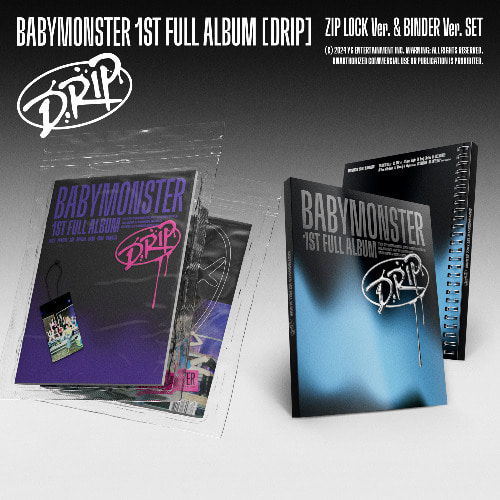 BABYMONSTER  1st FULL ALBUM [DRIP] ZIP 随机发放