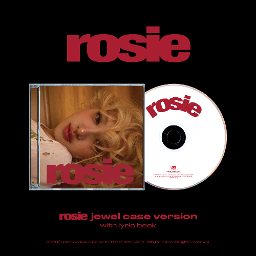 ROSÉ (로제) first studio album ‘rosie’ (JEWEL) 小的光盘版本