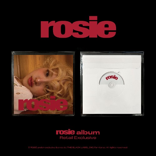 ROSÉ  first studio album ‘rosie’ (Retail Exclusive)版本