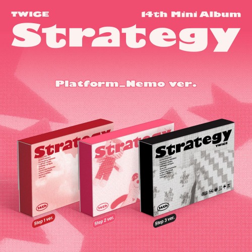 TWICE  STRATEGY 14th Mini Album (Platform_Nemo ver) 带特典小卡 随机发放