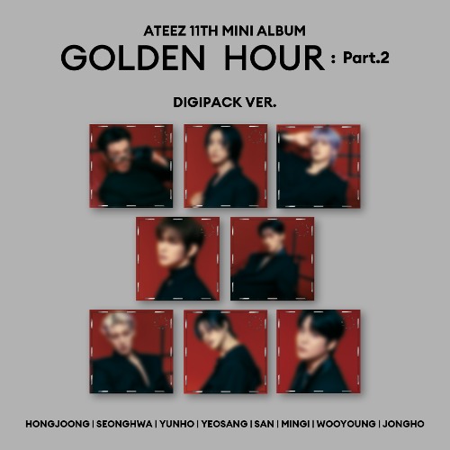 ATEEZ  11th EP [GOLDEN HOUR : Part.2] (1CD) DIGIPACK 随机发放