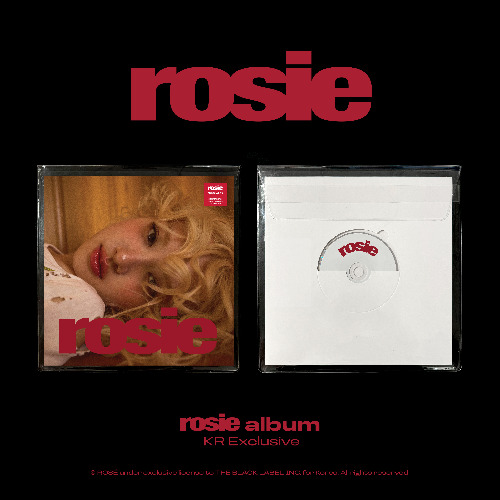 ROSÉ first studio album ‘rosie’ (KR Exclusive)