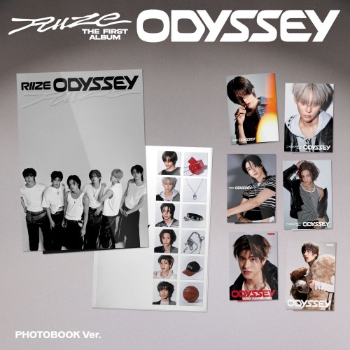 RIIZE - 1st Album [ODYSSEY] (PHOTOBOOK Ver.) 随机发放