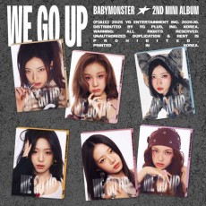 BABYMONSTER - 2nd MINI ALBUM [WE GO UP] (PATTERN Ver.) (6types Random Ver.) 随机发放