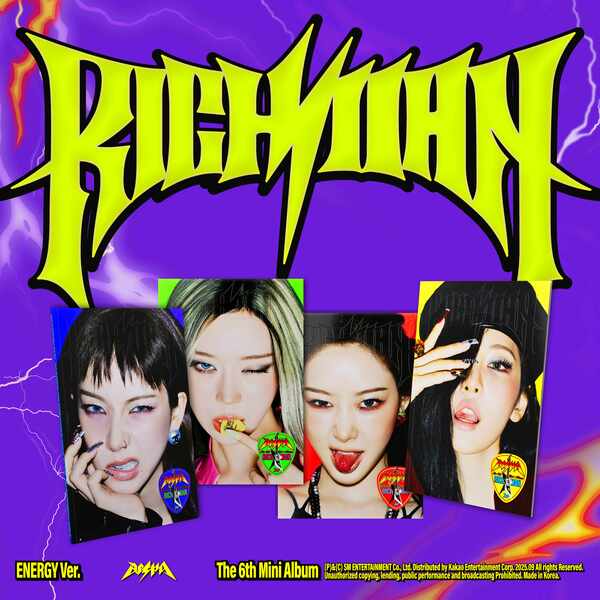aespa - 6th Mini Album [Rich Man] (ENERGY Ver.) 随机发放